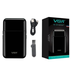 Електробритва VGR V-390 шейвер BLACK, висувний тример