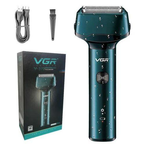 Електробритва VGR V-370 шейвер, подвійне лезо + тример, IPX5