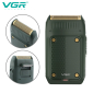 Електробритва VGR V-353 шейвер GREEN, висувний тример