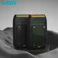 Електробритва VGR V-353 шейвер GREEN, висувний тример