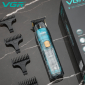 Тример VGR V-961, Professional, 4 насадки, LED display