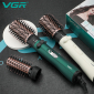 Фен-стайлер VGR 2 в 1 V-498 GREEN, Professional, 1000-1200 Вт