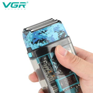 Комплект VGR 3 в 1 V-645 акумуляторна машинка для стрижки (clipper), триммер та електробритва (шейвер)