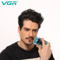 Електробритва VGR V-352 шейвер, подвійне лезо, IPX5, LED Display