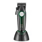 Акумуляторна машинка для стрижки (clipper) VGR V-010 GREEN, 6 насадок, 7500 RPM, 2600 mAh, LED display
