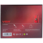 Електробритва VGR V-378 RED шейвер, подвійне лезо + тример, регулювання потужності 7000-9000 RPM, LED display