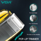 Електробритва VGR V-332 GOLD шейвер, подвійне лезо, триммер, LED Display