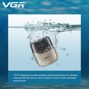 Електробритва VGR V-345 RED, роторна, IPX7