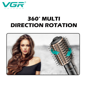 Фен-стайлер VGR V-494 BLACK, 2 режими, 3 рівні температури
