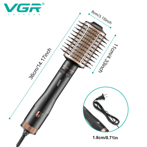 Фен-стайлер VGR V-494 BLACK, 2 режими, 3 рівні температури