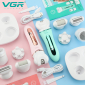 Епілятор VGR 5 в 1 V-751 GREEN, 5 насадок, IPX6
