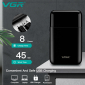 Електробритва VGR V-390 шейвер BLACK, висувний тример