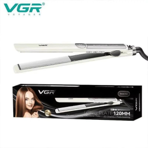 Плойка VGR V-518 WHITE, температура від 100 ° C до 230 ° C, керамічне покриття, LED display, 40 Вт