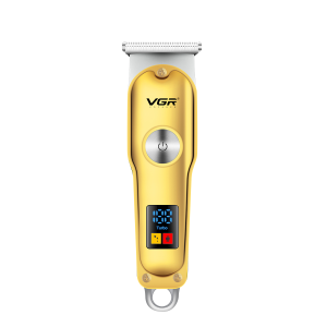 Тример VGR V-290 GOLD, 3 насадки, LED Display