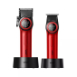 Комплект VGR 2 в 1 V-001&V-977 RED, акумуляторна машинка для стрижки (clipper) і тример