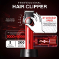 Комплект VGR 2 в 1 V-001&V-977 RED, акумуляторна машинка для стрижки (clipper) і тример