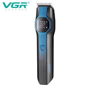 Набір для стрижки VGR 13 в 1 V-173 BLUE, 13 насадок, LED display