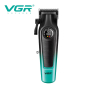 Акумуляторна машинка для стрижки (clipper) VGRV-196 GREEN, 8 насадок, 7000 RPM, 2000 mAh, LED display