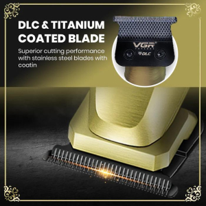 Тример V-265, 4 насадки, 1600mAh, 8000 RPM, LED display