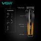 Акумуляторна машинка для стрижки (clipper) VGRV-273 GOLD, 6 насадок, 8000 RPM, 3000 mAh, LED display