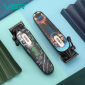 Акумуляторна машинка для стрижки (clipper) VGR V-279 RED, 6 насадок, 9000 RPM, 2500 mAh, LED display