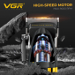 Акумуляторна машинка для стрижки (clipper) VGR V-285, 6 насадок, 9000 RPM, 2000 mAh, LED display