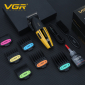 Акумуляторна машинка для стрижки (clipper) VGR V-285, 6 насадок, 9000 RPM, 2000 mAh, LED display