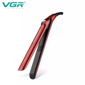 Плойка VGR V-518 RED, температура від 100 ° C до 230 ° C, керамічне покриття, LED display, 40 Вт
