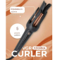 Плойка VGR V-581, automatic curling, температура від 130°C до 210°C, керамічне покриття, LED display, 45 Вт
