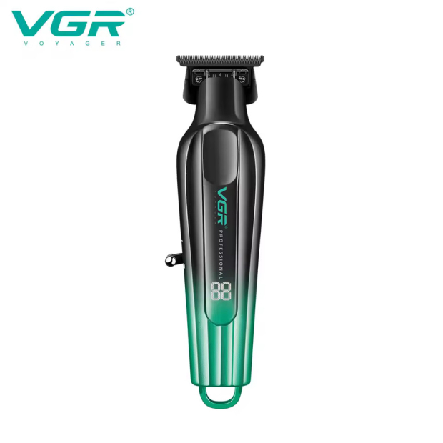 Тример VGR V-935 GREEN, 5 насадок, 7000 RPM, LED display